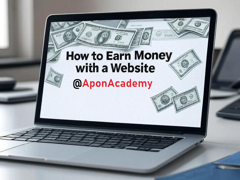 ওয়েবসাইট থেকে আয়